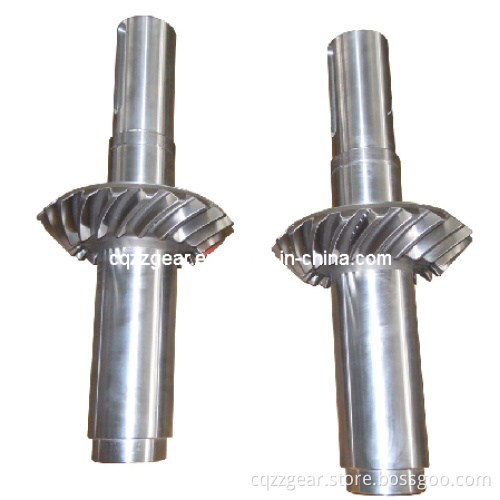 Spiral Bevel Gear Shaft for Ship Lift for Marine Gearbox (ZZ1032)